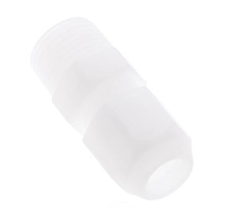 6x8mm & R1/4'' PVDF Straight Hose Fitting with Male Threads 10bar/145psi