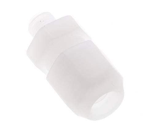 6x8mm & G1/4'' PP Straight Hose Fitting with Male Threads 10bar/145psi
