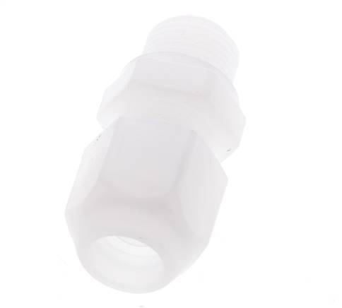 4x6mm & G1/2'' PP Straight Hose Fitting with Male Threads 10bar/145psi