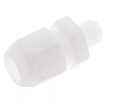 8x10mm & G3/8'' PP Straight Hose Fitting with Male Threads 10bar/145psi
