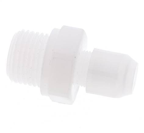 6x8mm & G1/2'' PP Straight Hose Fitting with Male Threads 10bar/145psi