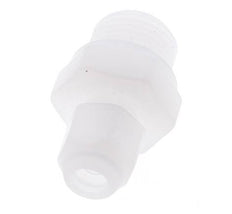 6x8mm & G1/4'' PVDF Straight Hose Fitting with Male Threads 10bar/145psi