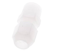 10x12mm & R1/2'' PP Elbow Hose Fitting with Male Threads 10bar/145psi [2 Pieces]