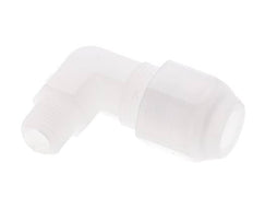 6x8mm & R1/8'' PP Elbow Hose Fitting with Male Threads 10bar/145psi [2 Pieces]