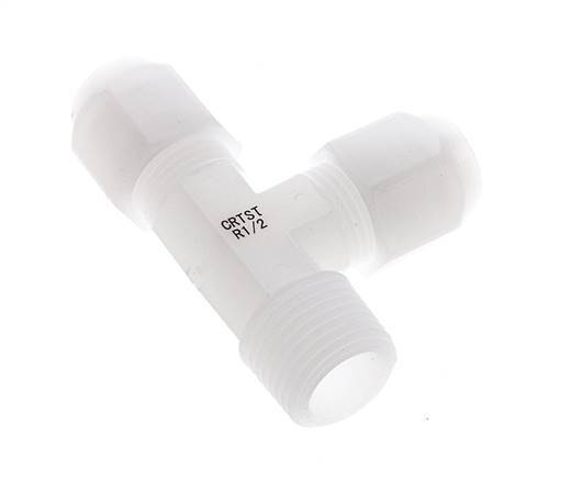 10x12mm PVDF Elbow Hose Fitting 10bar/145psi