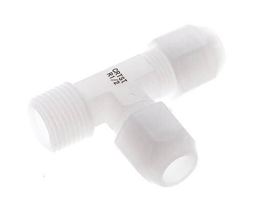 10x12mm PVDF Elbow Hose Fitting 10bar/145psi