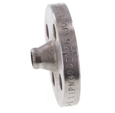 Welding Neck Flange DN10-PN40 17.2mm Black Steel DIN 2635 And EN 1092-1 (Type 11)