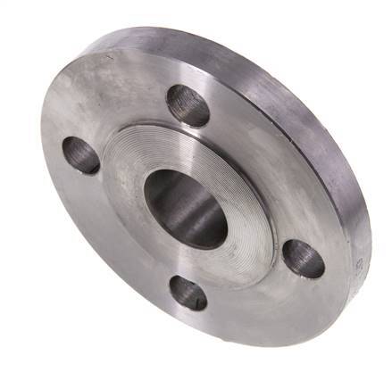 Welding Neck Flange DN32-PN40 42.4mm Black Steel DIN 2635 And EN 1092-1 (Type 11)