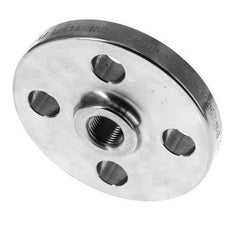 Threaded Flange DN10-PN16 Rp 3/8'' Stainless Steel 1.4571 DIN 2566