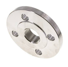Threaded Flange DN150-PN16 Rp 6'' Stainless Steel 1.4571 DIN 2566 And EN 1092-1 (Type 13)