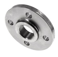 Threaded Flange DN40-PN16 Rp 1-1/2'' Stainless Steel 1.4571 DIN 2566