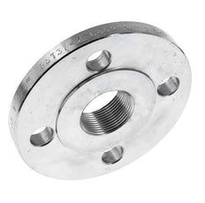 Threaded Flange DN125-PN16 Rp 5'' Zinc-Plated Steel DIN 2566 And EN 1092-1 (Type 13)