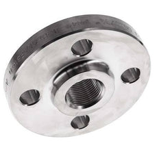 Threaded Flange DN20-PN40 Rp 3/4'' Stainless Steel 1.4571 DIN 2567 And EN 1092-1 (Type 13)