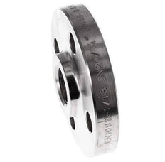 Threaded Flange DN20-PN40 Rp 3/4'' Stainless Steel 1.4571 DIN 2567 And EN 1092-1 (Type 13)