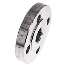 Threaded Flange DN20-PN40 Rp 3/4'' Stainless Steel 1.4571 DIN 2567 And EN 1092-1 (Type 13)