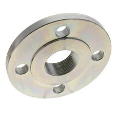 Threaded Flange DN80-PN40 Rp 3'' Zinc-Plated Steel DIN 2567 And EN 1092-1 (Type 13)