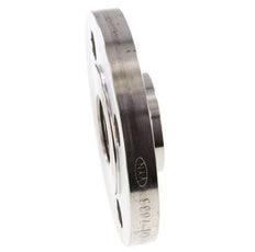 Threaded Flange DN32-PN40 Rp 1-1/4'' Stainless Steel 1.4571 EN 1092-1 (type 13)
