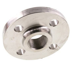 Threaded Flange DN32-PN40 Rp 1-1/4'' Stainless Steel 1.4571 EN 1092-1 (type 13)