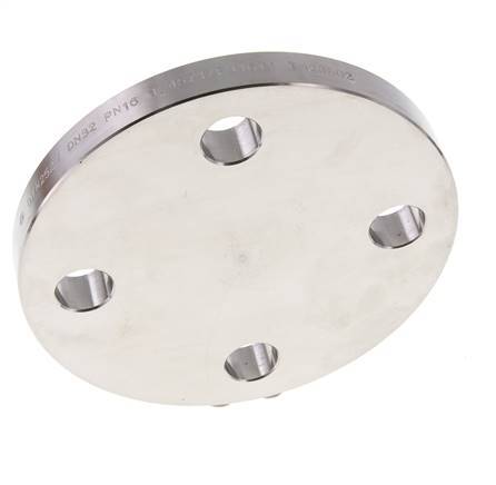 Blind Flange DN50-PN16 Stainless Steel 1.4571 DIN 2527 And EN 1092-1 (Type 05)