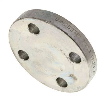 Blind Flange DN20-PN16 Zinc-Plated Steel DIN 2527