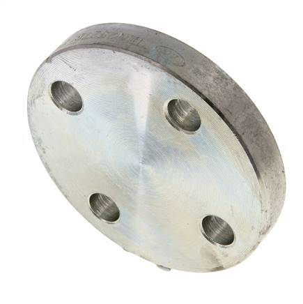 Blind Flange DN20-PN16 Zinc-Plated Steel DIN 2527