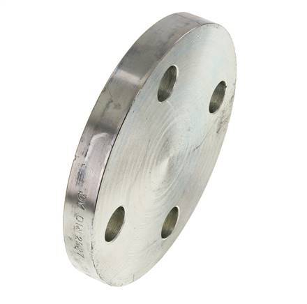 Blind Flange DN100-PN16 Zinc-Plated Steel DIN 2527 And EN 1092-1 (Type 05)