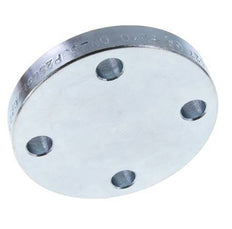 Blind Flange DN80-PN40 Zinc-Plated Steel DIN 2527 And EN 1092-1 (Type 05)