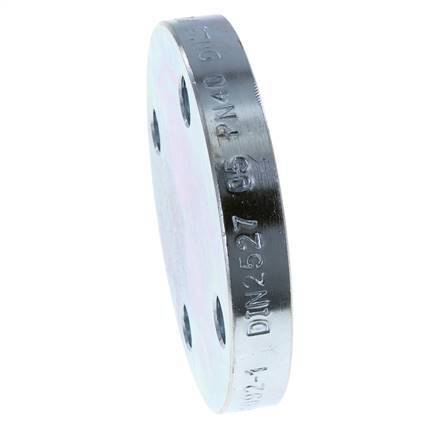 Blind Flange DN100-PN40 Zinc-Plated Steel DIN 2527 And EN 1092-1 (Type 05)