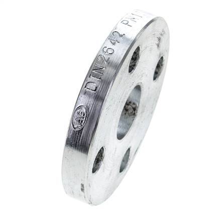 Loose Flange DN20-PN10 Galvanized Steel Solid Material DIN 2642