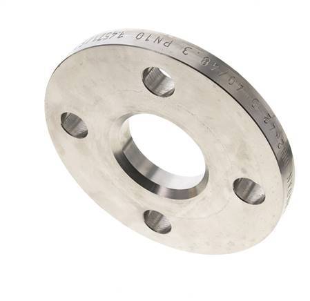 Loose Flange DN40-PN10 Stainless Steel 1.4571 DIN 2642 Full Material