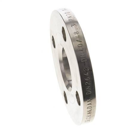 Loose Flange DN100-PN10 Stainless Steel 1.4571 Full Material DIN 2642 And EN 1092-1 (Type 02)