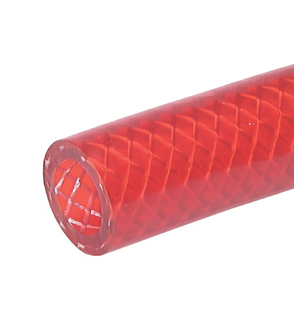 PVC universal liquid hose 19x26 mm 1 m Red colour food-grade