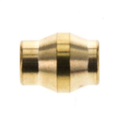 6mm Brass Closing Plug for Compression Ring Fittings 150 Bar DIN EN 1254-2 [5 Pieces]