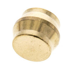 14mm Brass Closing Plug for Compression Ring Fittings 89 Bar DIN EN 1254-2 [2 Pieces]
