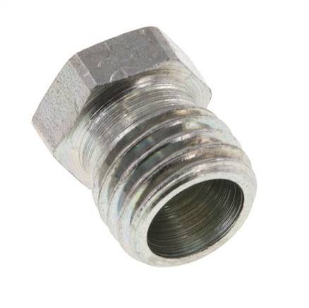 Tapón de cierre de acero galvanizado 6L para tubos de 315 barras DIN 2353 [2 piezas]