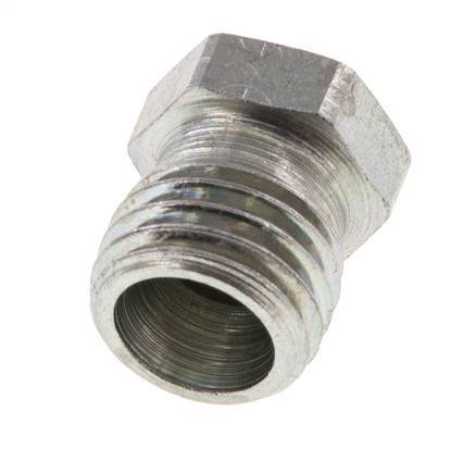 Tapón de cierre de acero galvanizado 6L para tubos de 315 barras DIN 2353 [2 piezas]