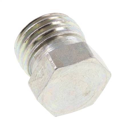 Tapón de cierre de acero galvanizado 8L para tubos de 315 barras DIN 2353 [2 piezas]