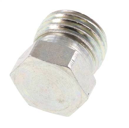 Tapón de cierre de acero galvanizado 8L para tubos de 315 barras DIN 2353 [2 piezas]