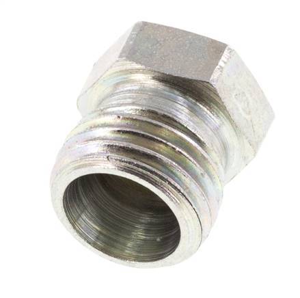 Tapón de cierre de acero galvanizado 8L para tubos de 315 barras DIN 2353 [2 piezas]