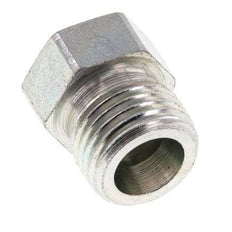 8S Tapón de cierre de acero galvanizado para tubos 630 Bar DIN 2353 [2 piezas]