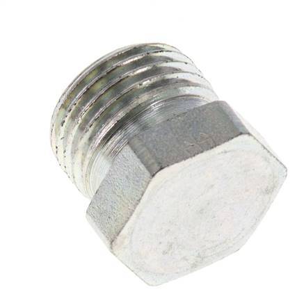 Tapón de cierre de acero galvanizado 10L para tubos de 315 barras DIN 2353 [2 piezas]