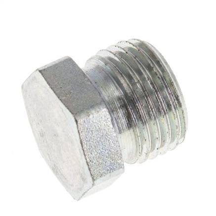 Tapón de cierre de acero galvanizado 10L para tubos de 315 barras DIN 2353 [2 piezas]