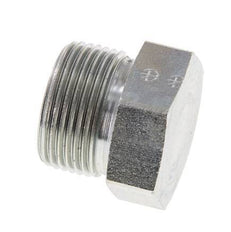 16S Zinc plated Steel Closing Plug for Tubes 400 Bar DIN 2353