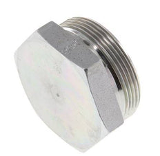 42L Tapón de cierre de acero zincado para tubos 160 Bar DIN 2353