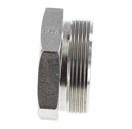 42L Tapón de cierre de acero zincado para tubos 160 Bar DIN 2353