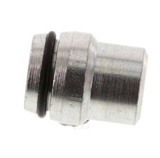 Tapón de cierre de acero galvanizado 16S para accesorios de anillo de corte 400 Bar DIN 2353 [5 piezas]