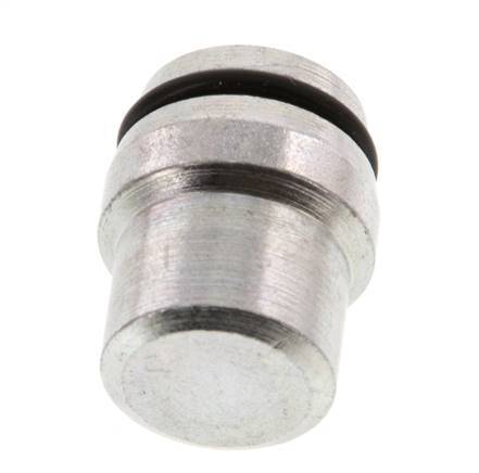 Tapón de cierre de acero galvanizado 16S para accesorios de anillo de corte 400 Bar DIN 2353 [5 piezas]