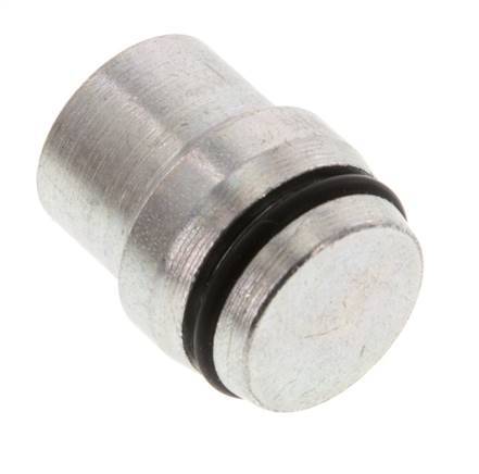 Tapón de cierre de acero galvanizado 16S para accesorios de anillo de corte 400 Bar DIN 2353 [5 piezas]