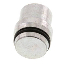 Tapón de cierre de acero galvanizado 16S para accesorios de anillo de corte 400 Bar DIN 2353 [5 piezas]