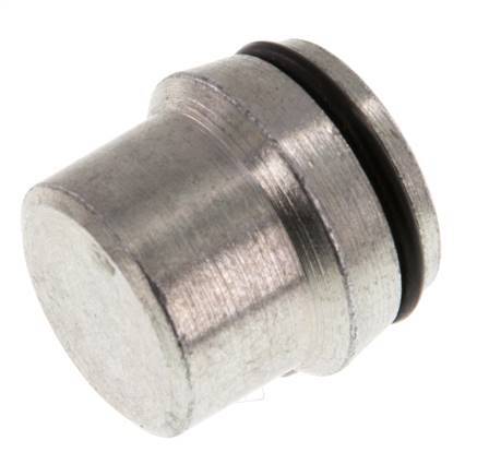22L Zinc plated Steel Closing Plug for Cutting Ring Fittings 160 Bar DIN 2353 [2 Pieces]